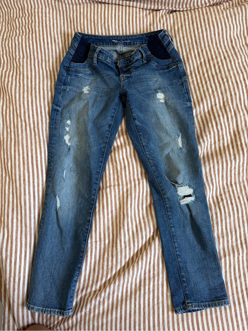 GAP Blue Maternity 'Best Girlfriend' Denim